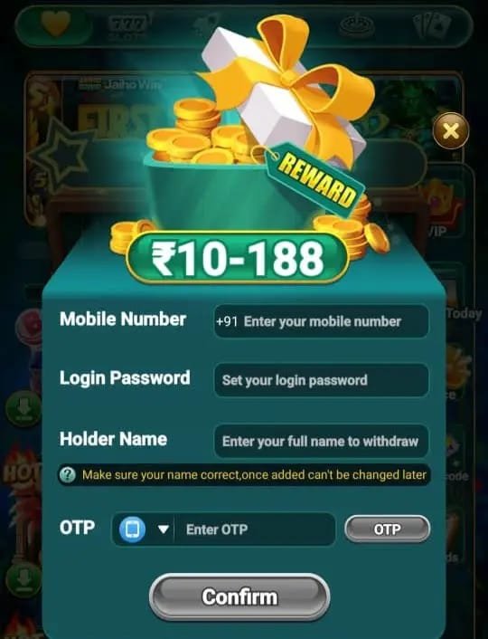 Ind Club APK Download || Sing-up Bonus ₹100 Play & Earn Real Cash » qqwin.cloud Ind Club APK Register Image